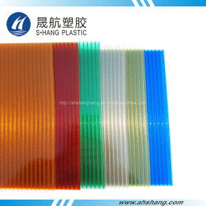 UV Protective Polycarbonate PC Frosted Hollow Sheet